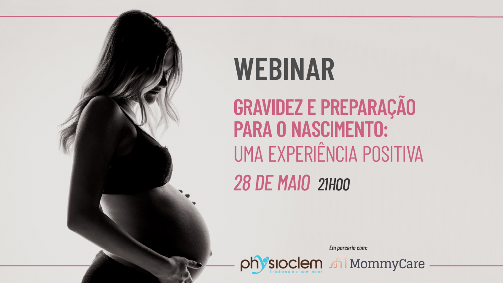 Webinar "Gravidez e preparação para o nascimento: uma experiência positiva" decorre dia 28 de maio